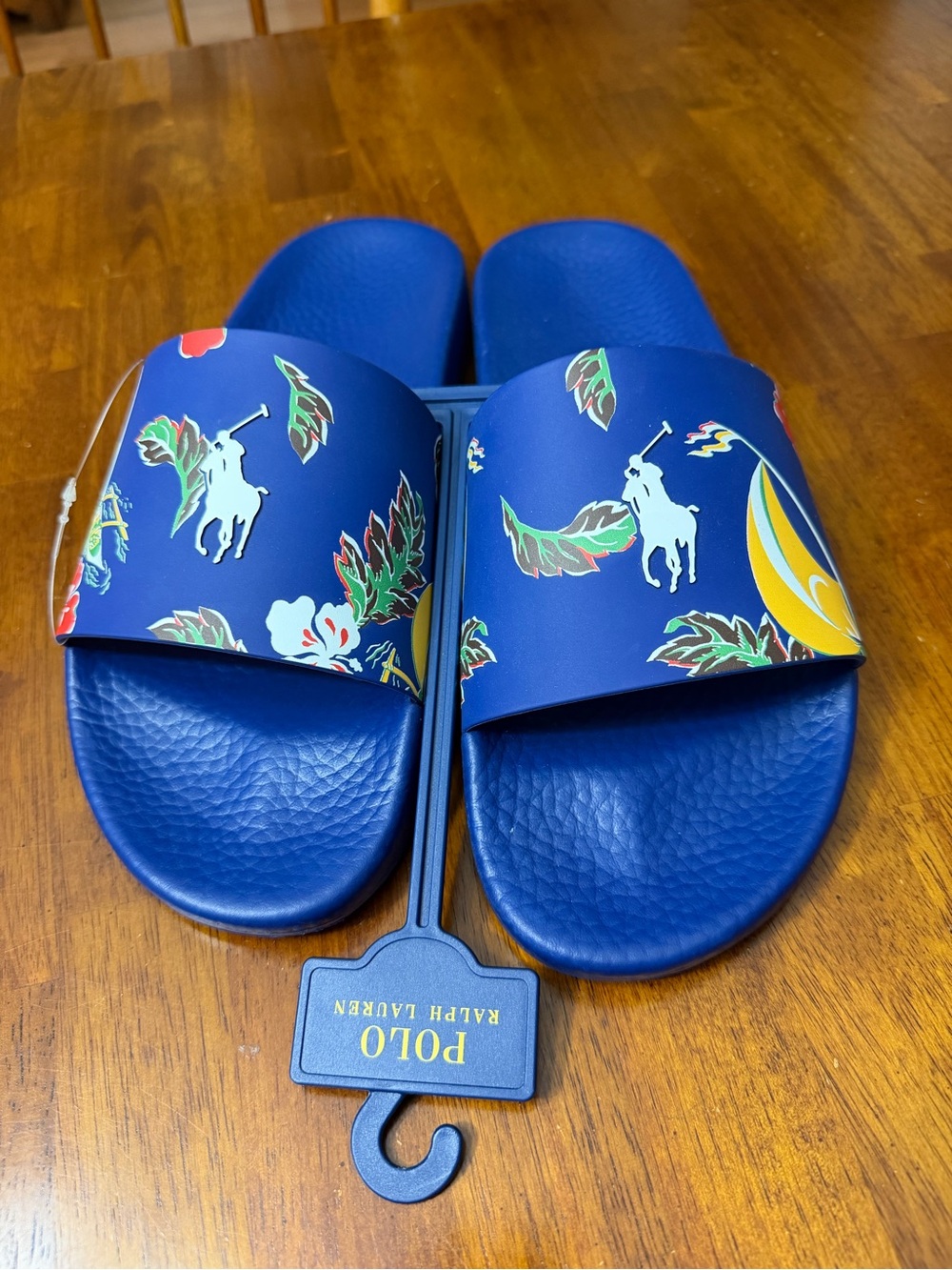 Brand New Polo Ralph Lauren Men’s Slides Size 12 Retail $80
